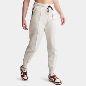 Nike Sportswear Women's Tech Fleece Mid-Rise Joggers Pale Ivory / Black