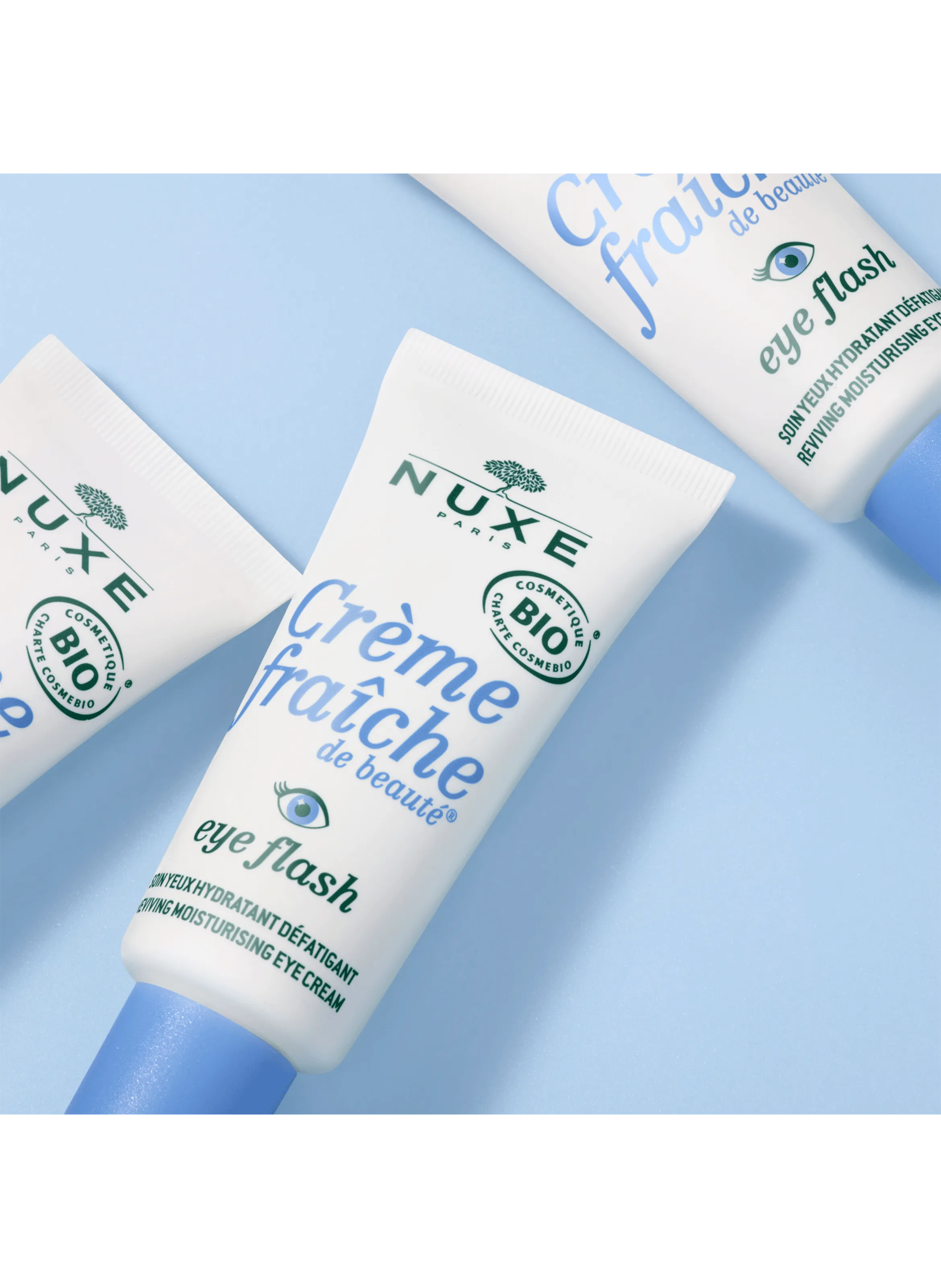 NUXE  Crème Fraîche de Beauté Eye Flash Reviving Moisturising Eye Cream - Certified Organic