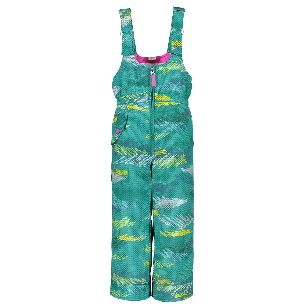 Obermeyer Snoverall Print Insulated Ski Bib (Little Girls')