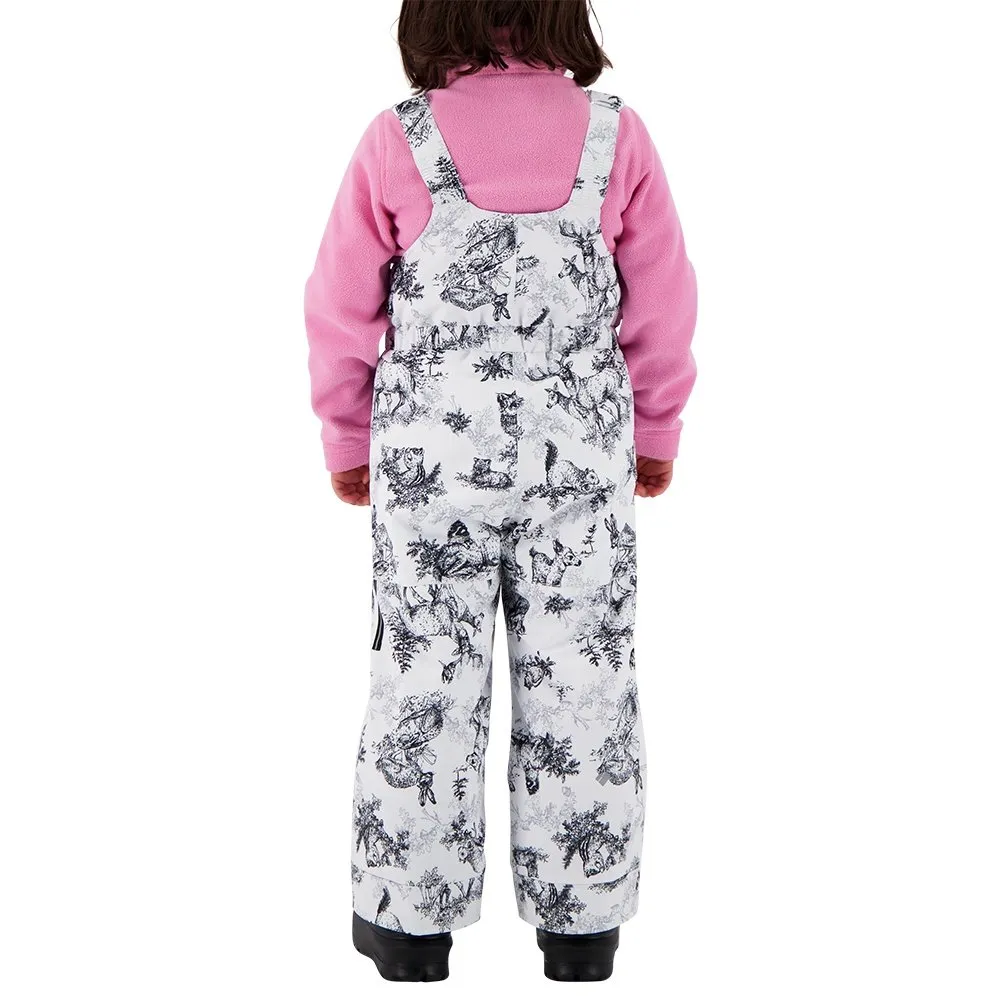 Obermeyer Snoverall Print Insulated Ski Bib (Little Girls')