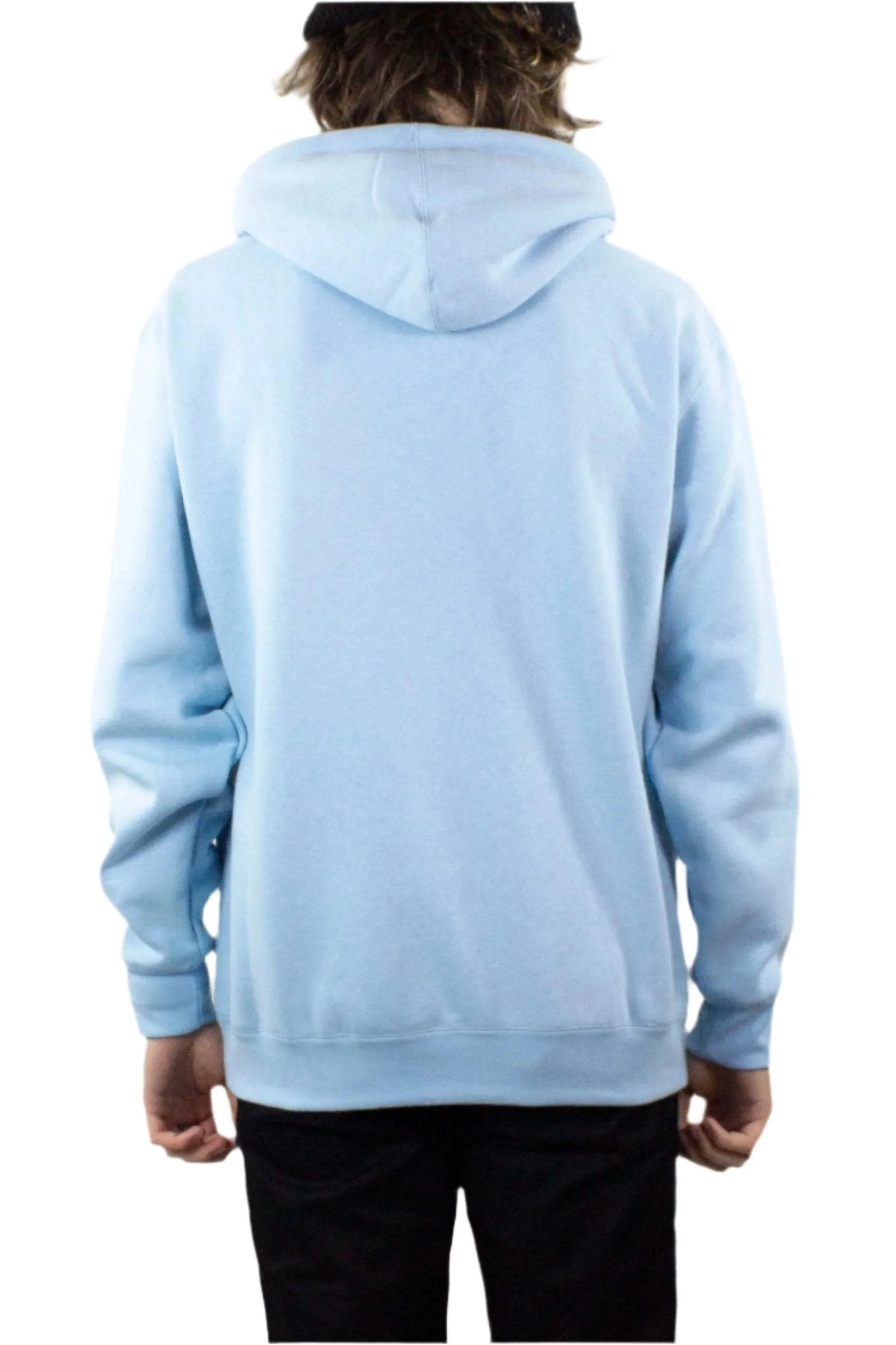 OBEY Basket Hoodie - Sky Blue exclusive at Remix