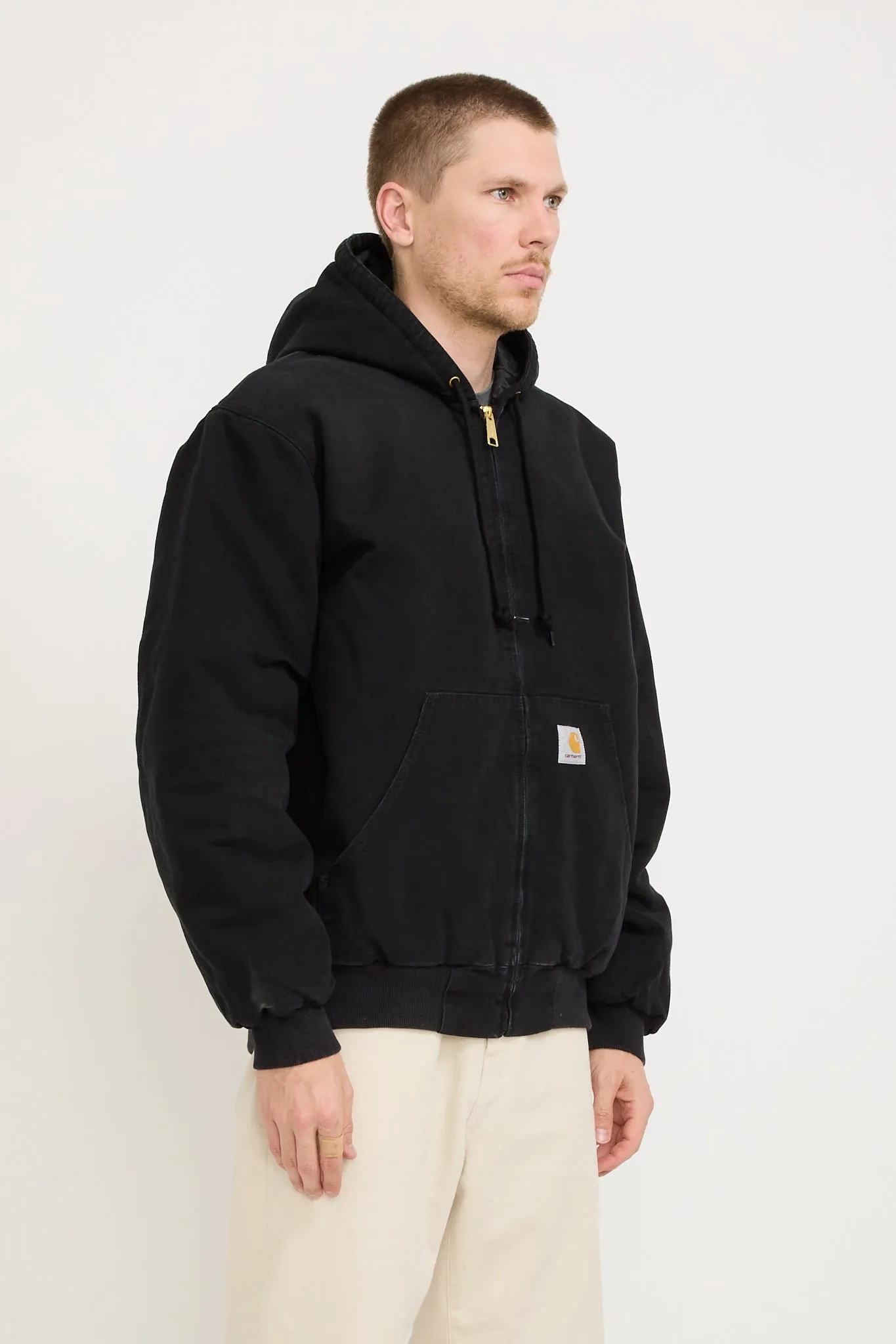 OG Active Jacket Black Aged Canvas