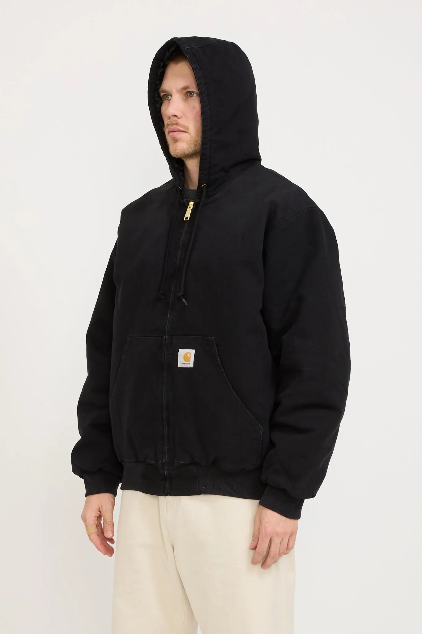 OG Active Jacket Black Aged Canvas