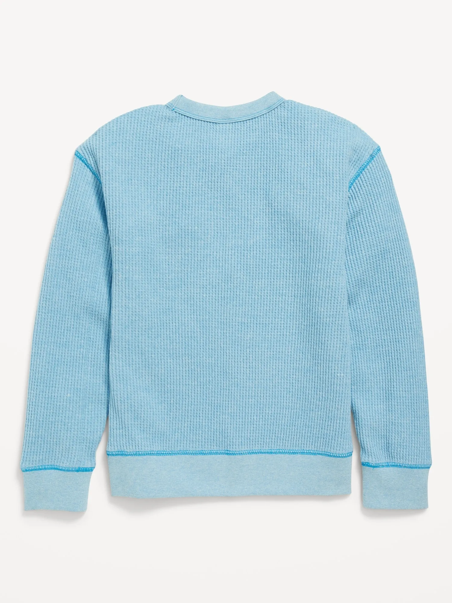 Old Navy Oversized Long-Sleeve Thermal-Knit T-Shirt for Boys