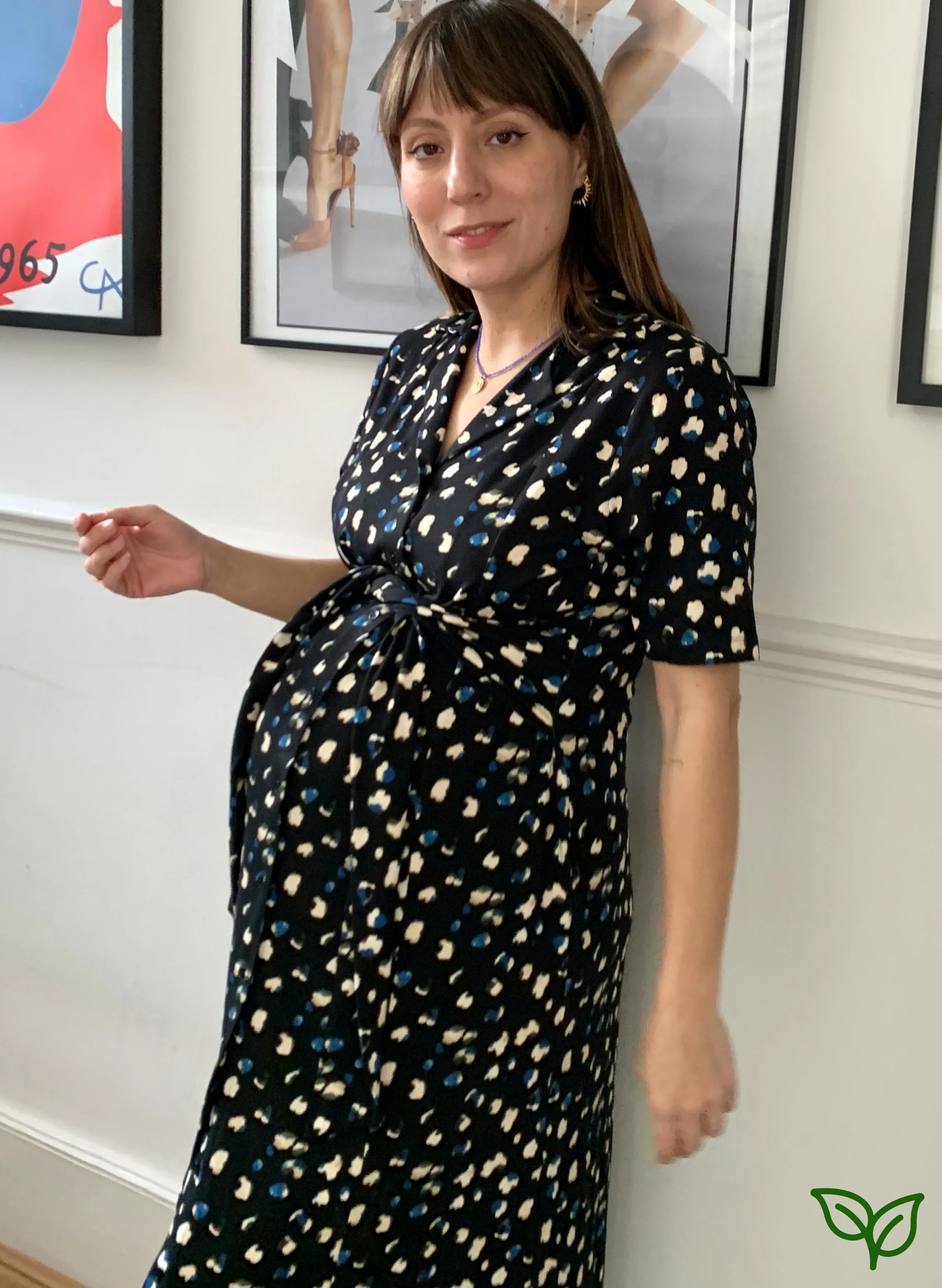 Olivia Maternity Dress with LENZING ECOVERO