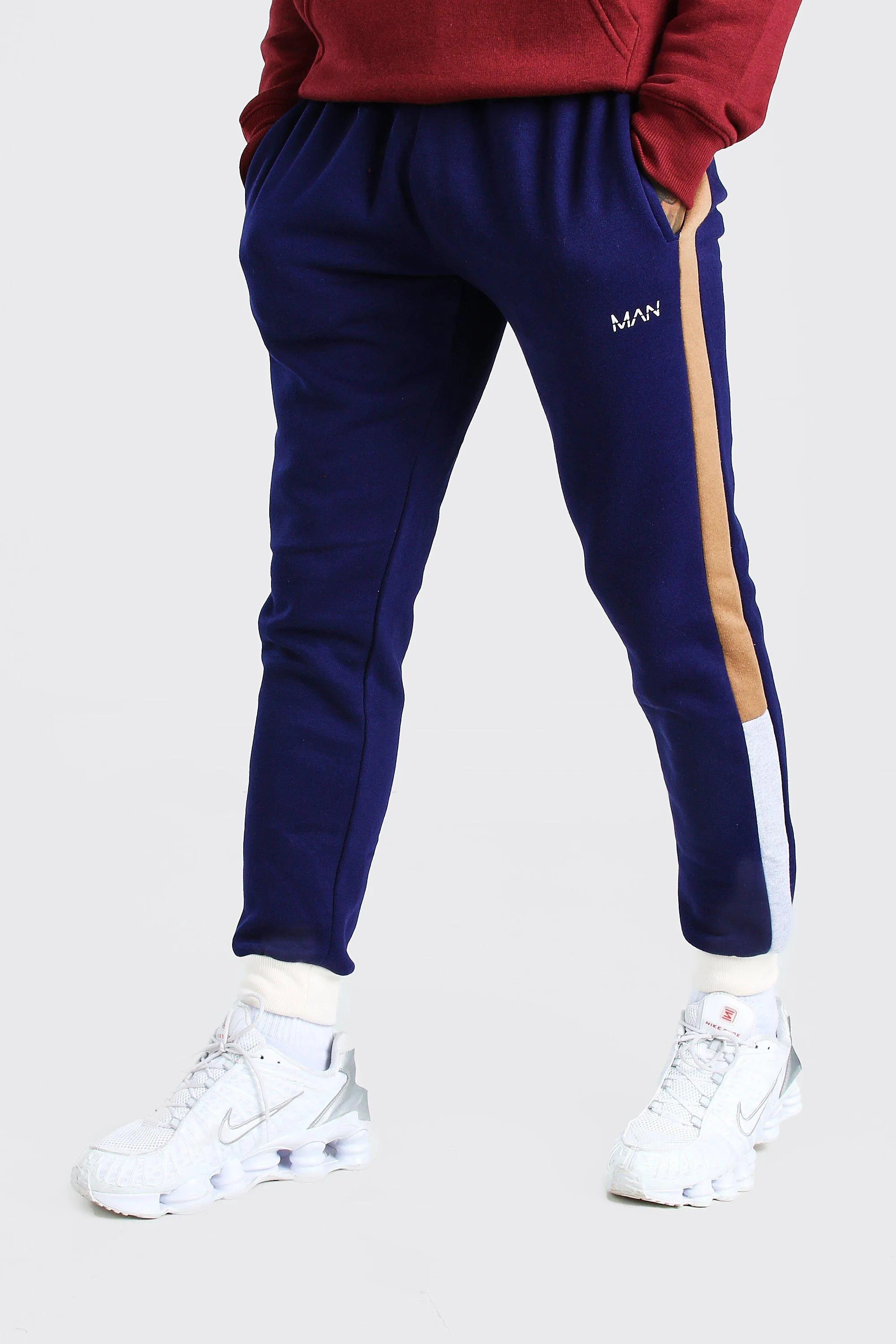 Original MAN Slim Colour Block Joggers