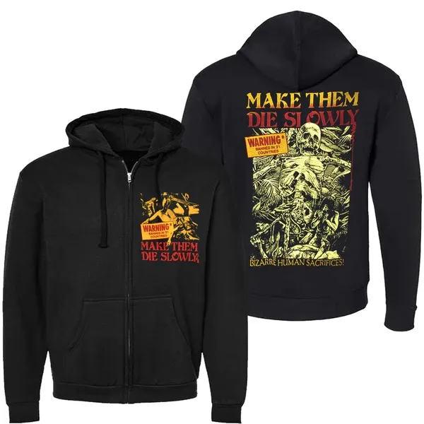 Pallbearer Press – Make Them Die Slowly / Cannibal Ferox Hoodie