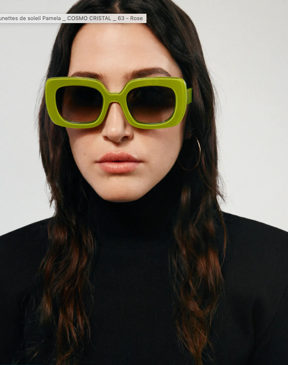 Pamela Sunglasses - Pastel Green