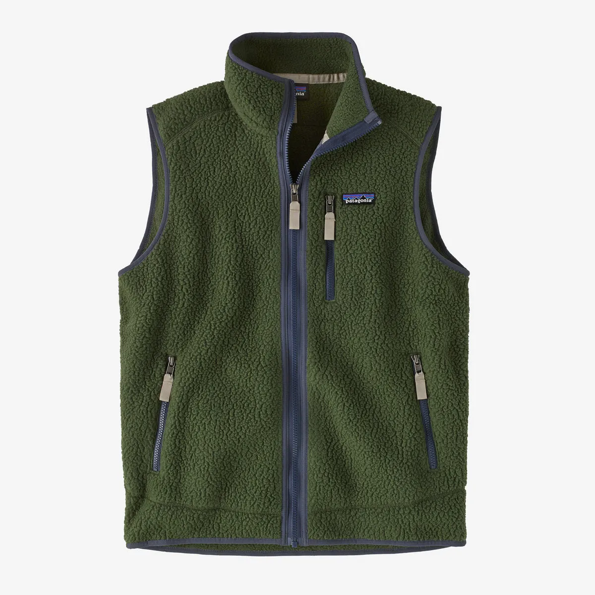 Patagonia - M's Retro Pile Vest - Torrey Pine Green-