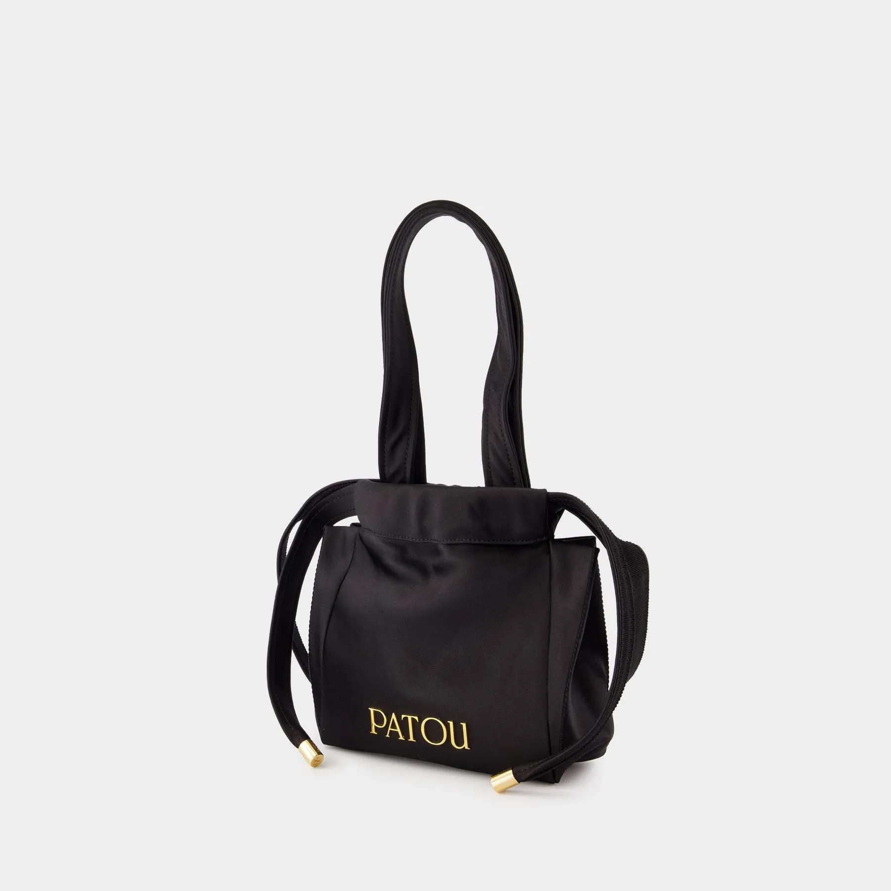 PATOU  Evening Pouch Shoulder Bag - PATOU - Synthetic - Black