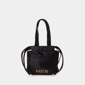 PATOU  Evening Pouch Shoulder Bag - PATOU - Synthetic - Black