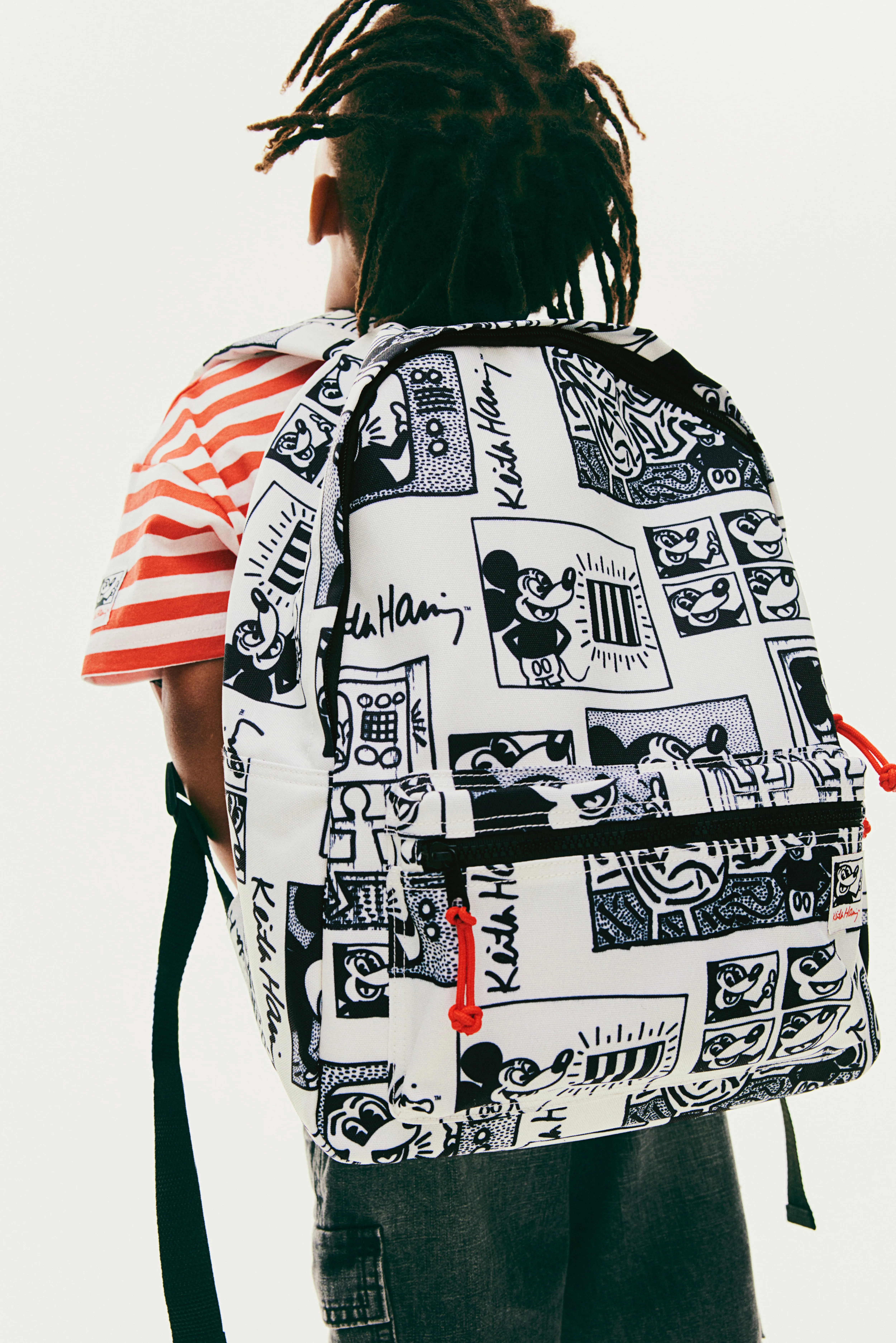 Patterned backpack - White/Patterned - Kids | H&M GB