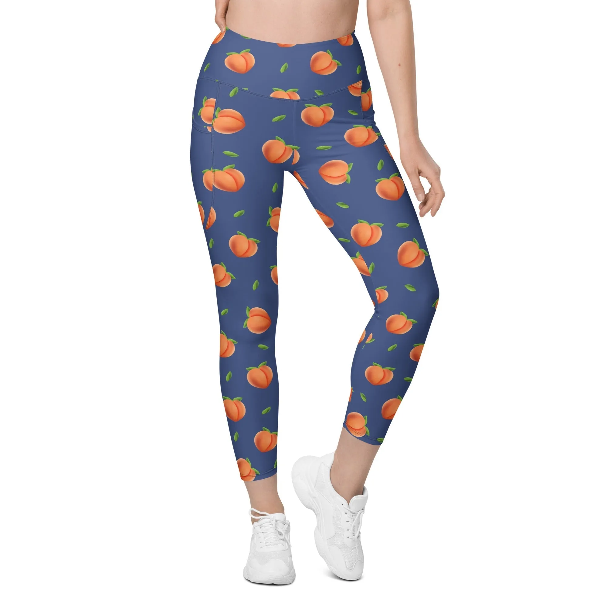 Peachy Leggings With Pockets