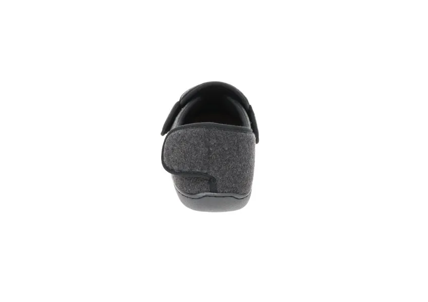 Physician M2 Black Wool Slipper 