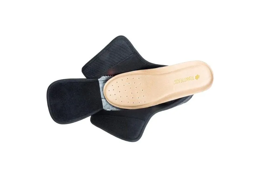 Physician M2 Black Wool Slipper 