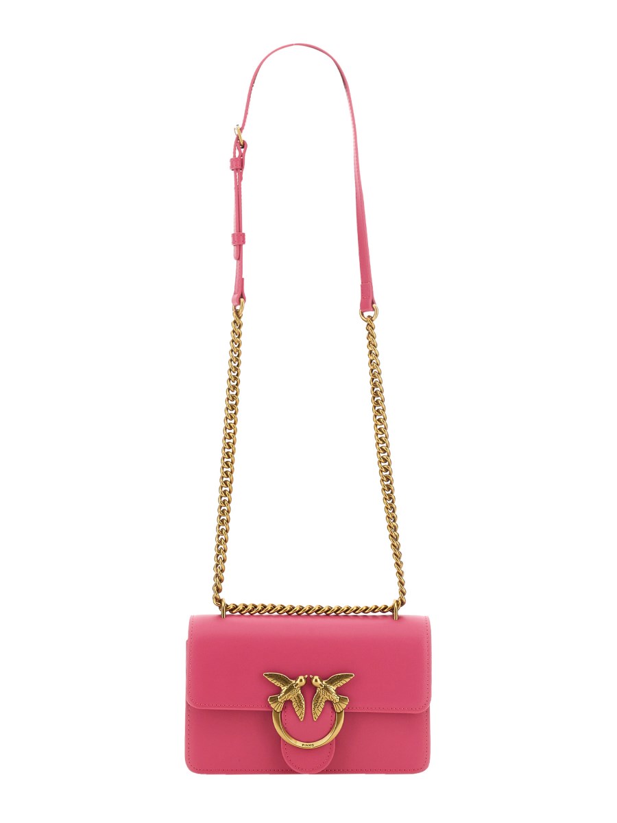 PINKO      BORSA LOVE ONE SIMPLY MINI IN PELLE