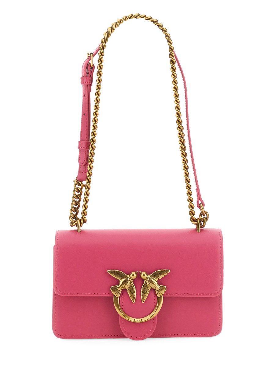 PINKO      BORSA LOVE ONE SIMPLY MINI IN PELLE