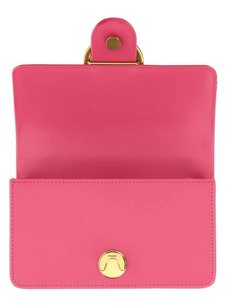 PINKO      BORSA LOVE ONE SIMPLY MINI IN PELLE