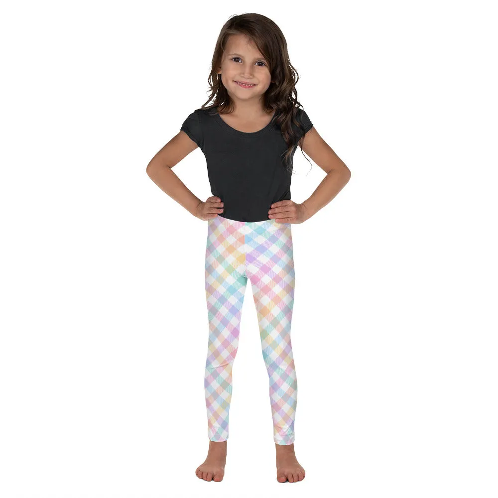 Plaid Easter Kid's Leggings