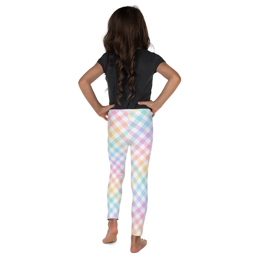 Plaid Easter Kid's Leggings