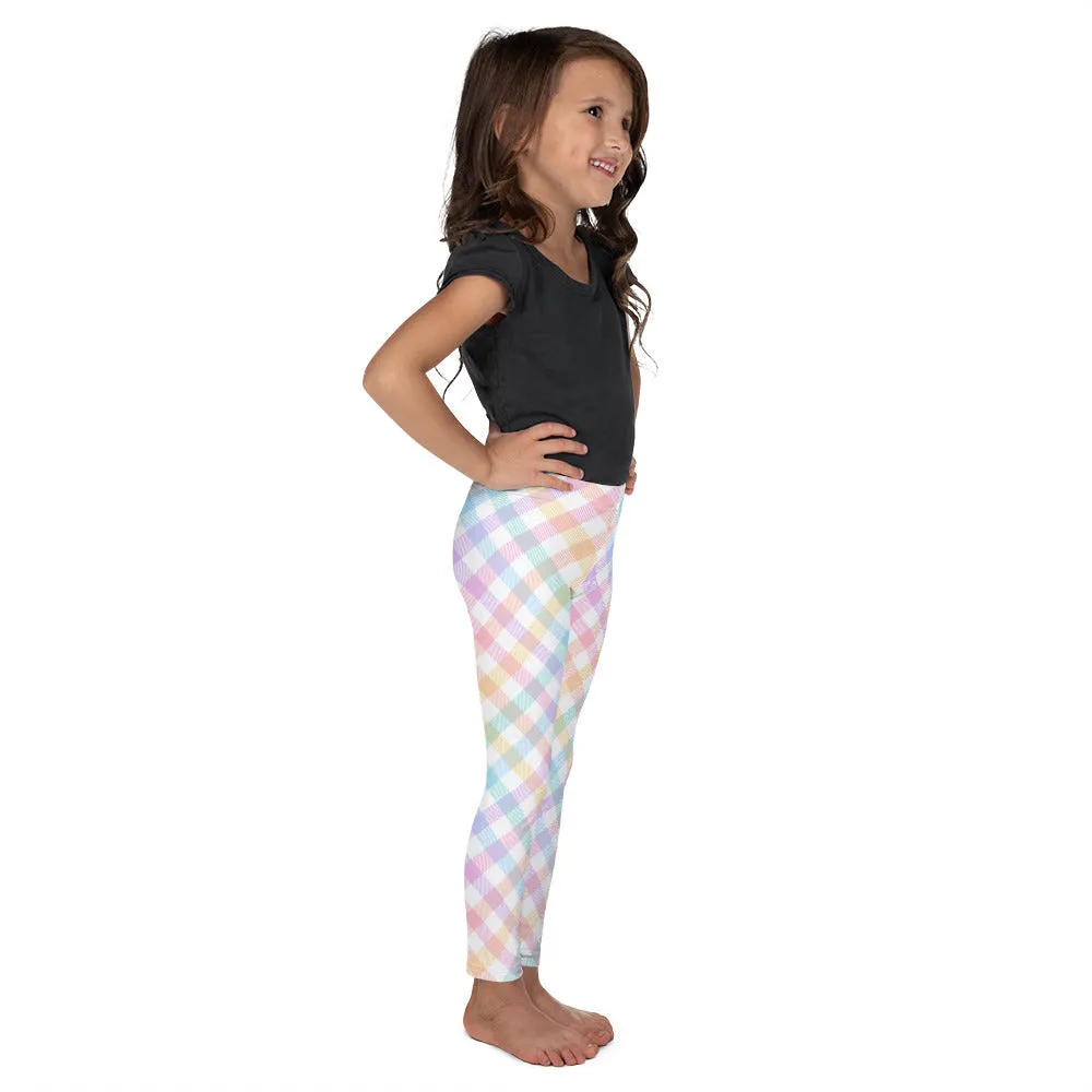 Plaid Easter Kid's Leggings