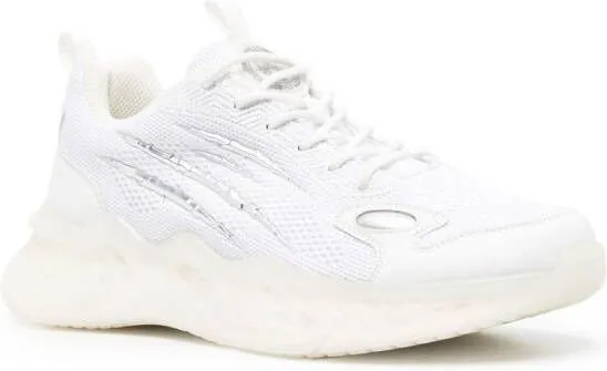 Plein Sport Runner panelled lace-up sneakers White