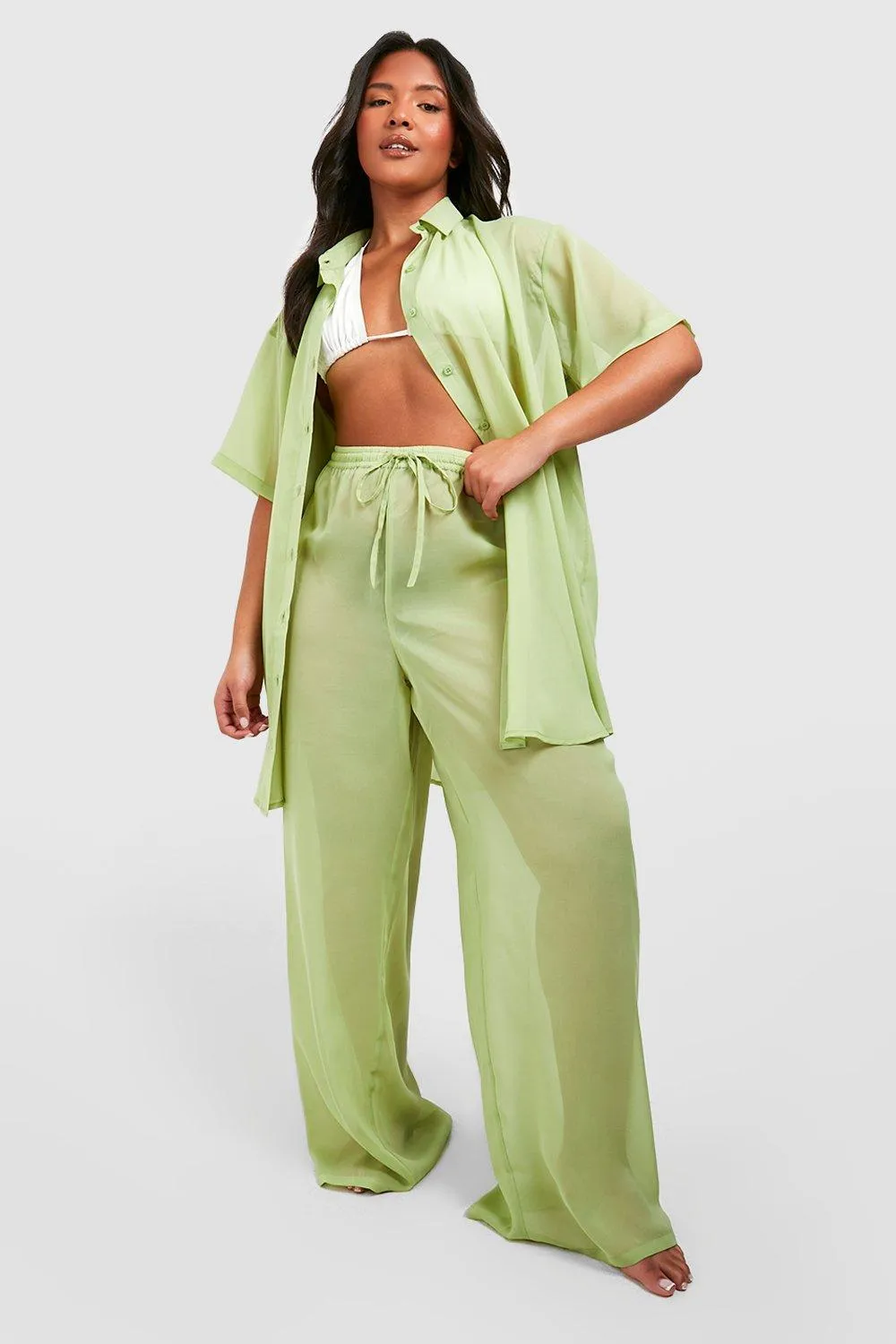 Plus Essentials Beach Pants