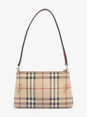 Pochette Shoulder Bag Haymarket Check / Red Coated Canvas