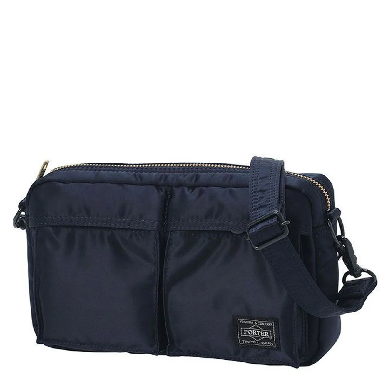 Porter-Yoshida and Co Tanker Shoulder Bag S Iron Blue