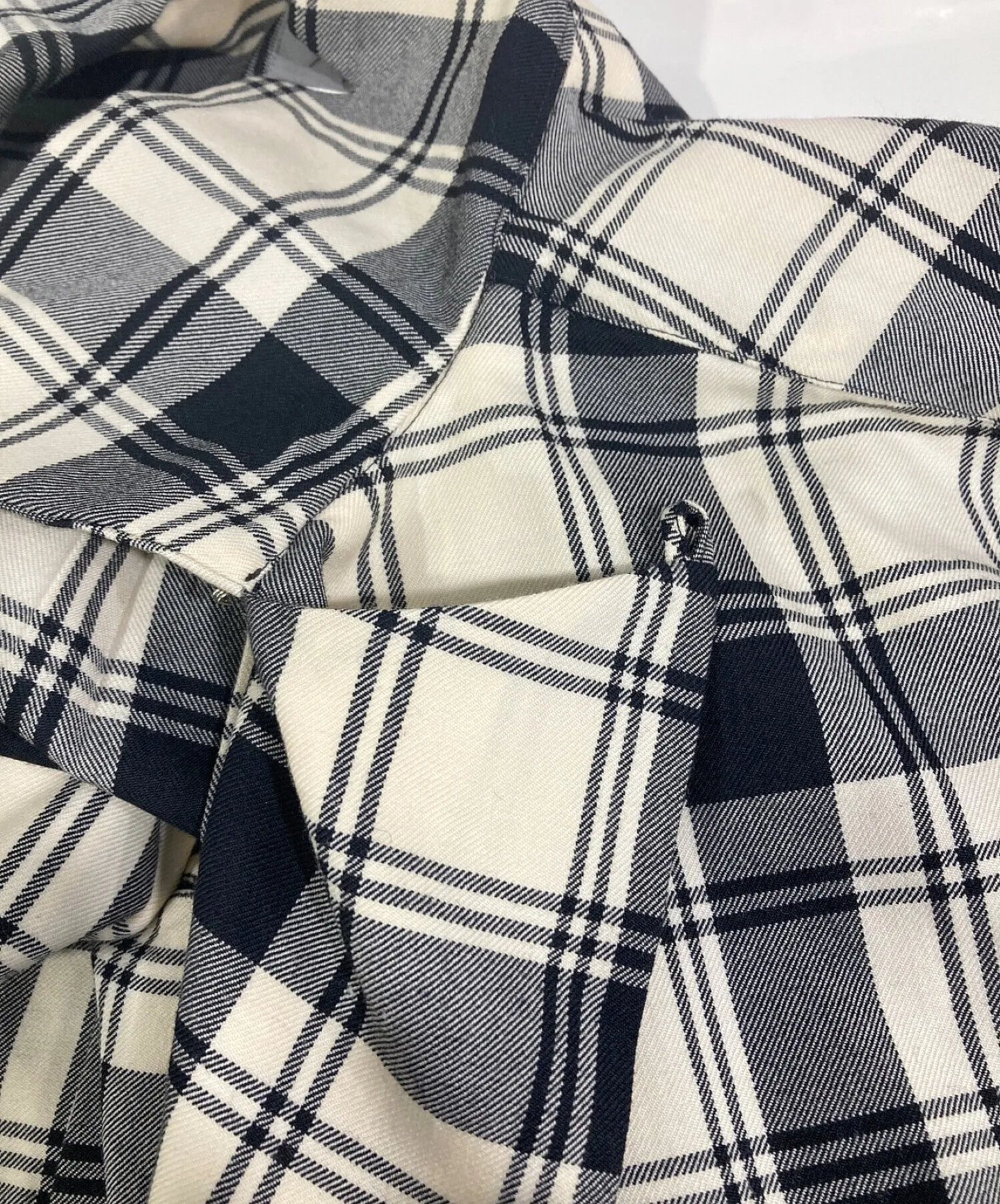 [Pre-owned] Yohji Yamamoto pour homme old check jacket