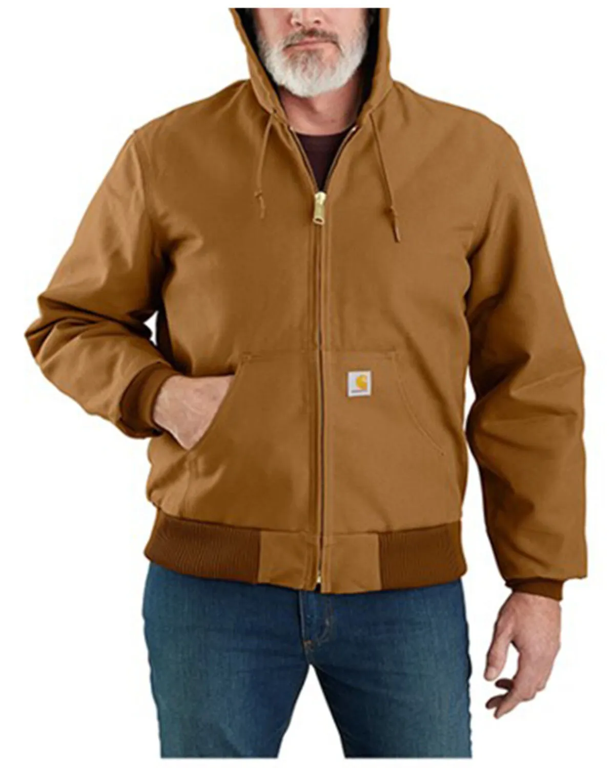 Product Name:  Carhartt Men's Flannel Lined Loose Fit Firm Duck Active Jacket - Big