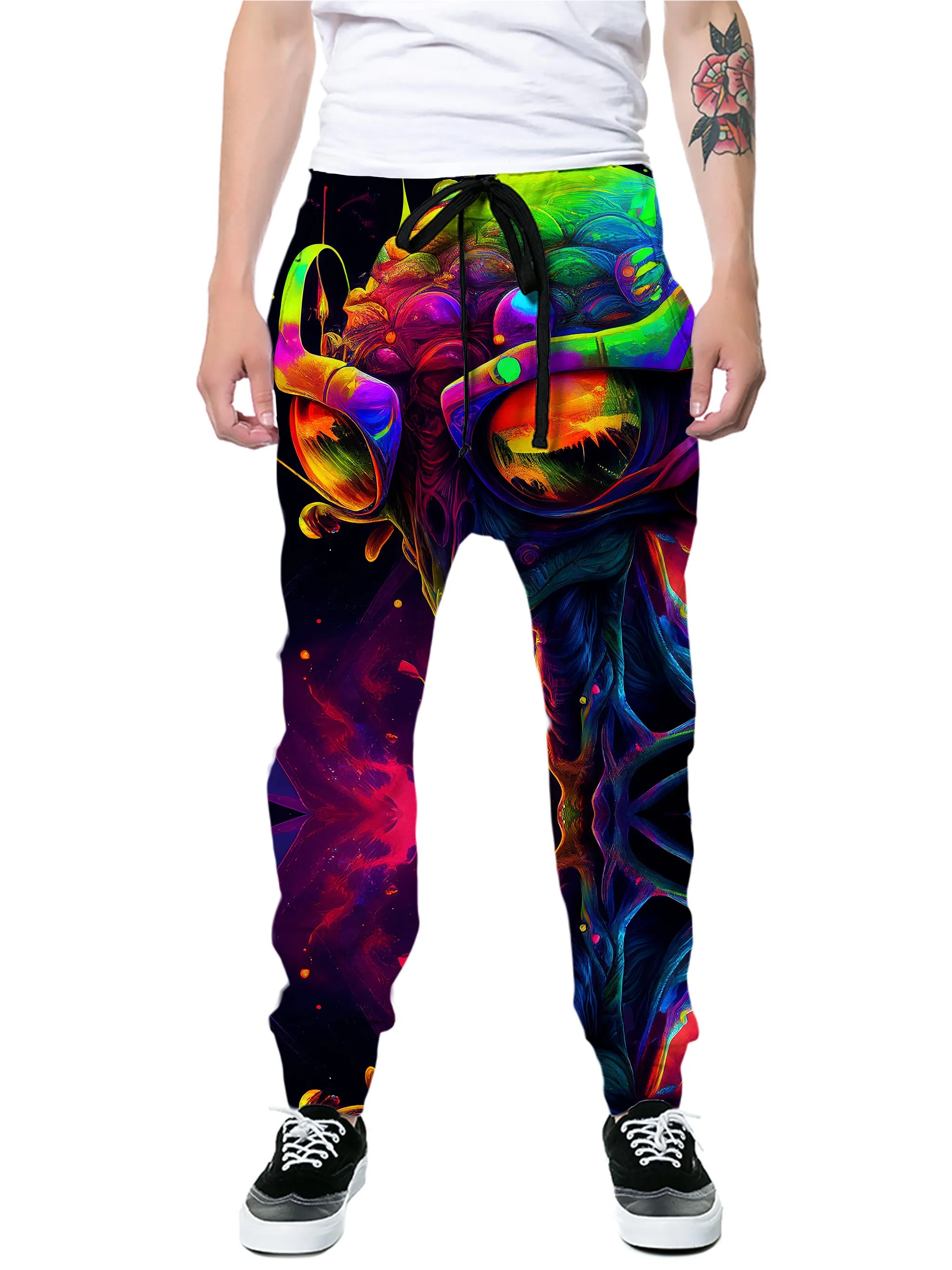 Psychedelic Alien T-Shirt and Joggers Combo