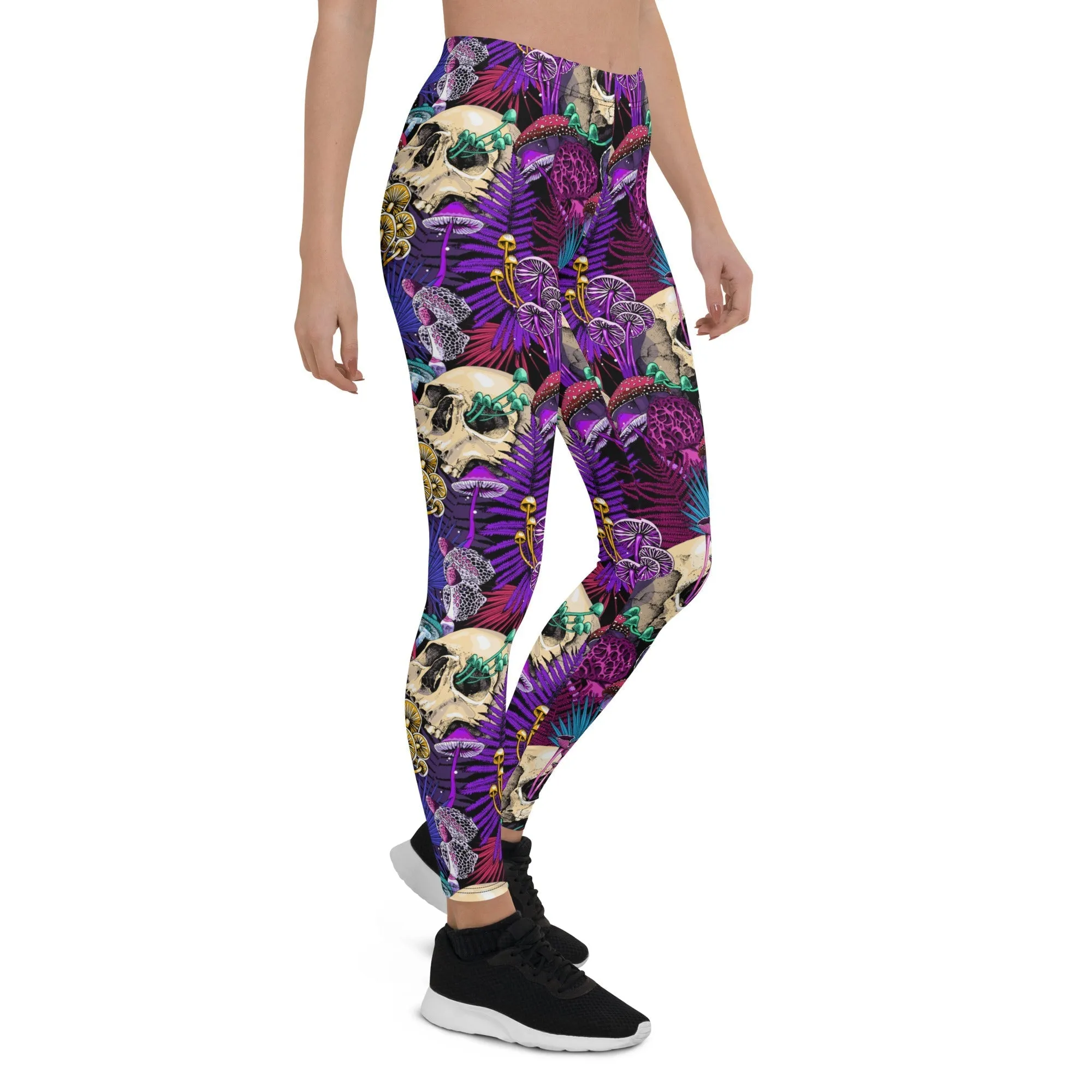 Psychedelic Skulls Leggings