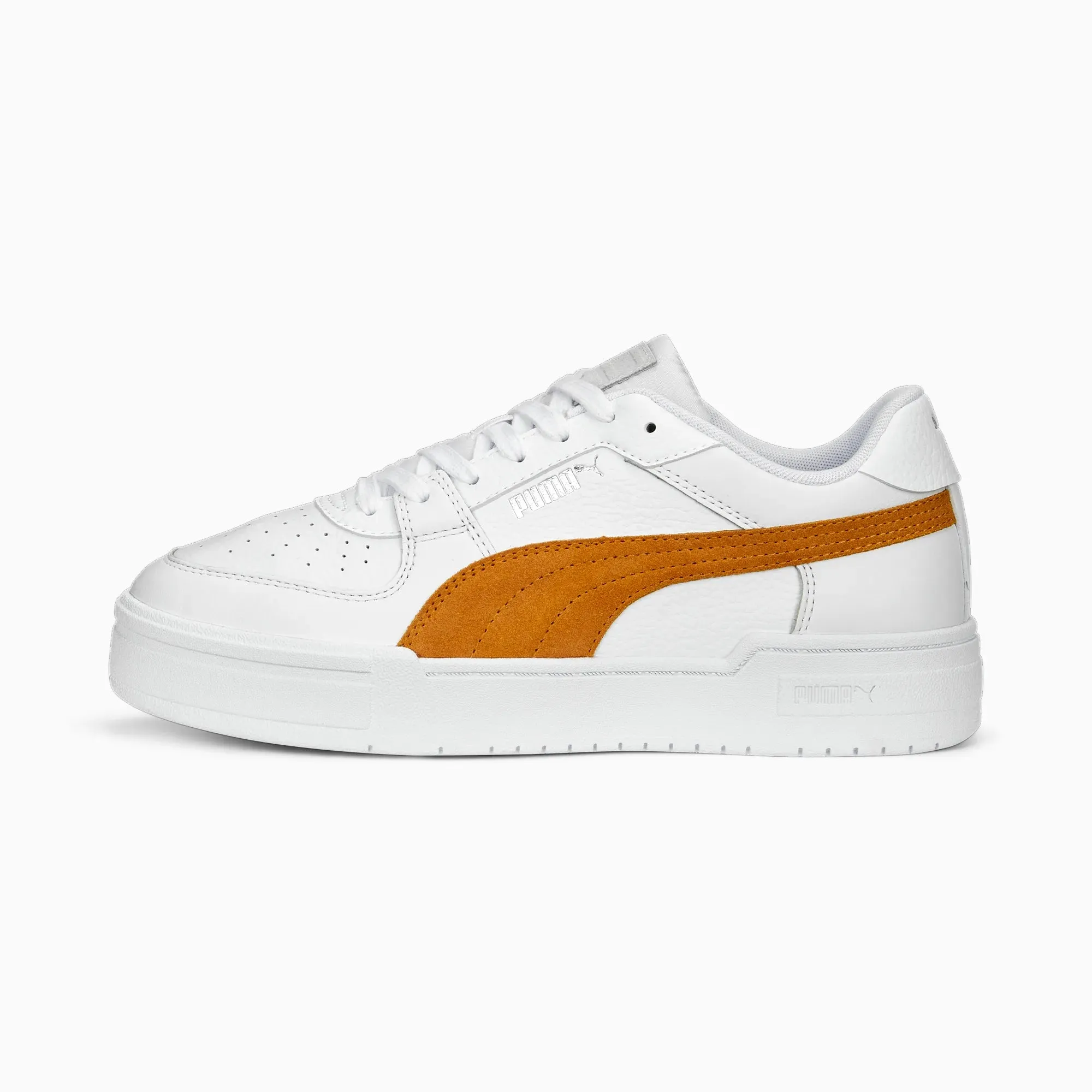 Puma CA Pro Suede Sneakers (Puma White- Desert Clay)