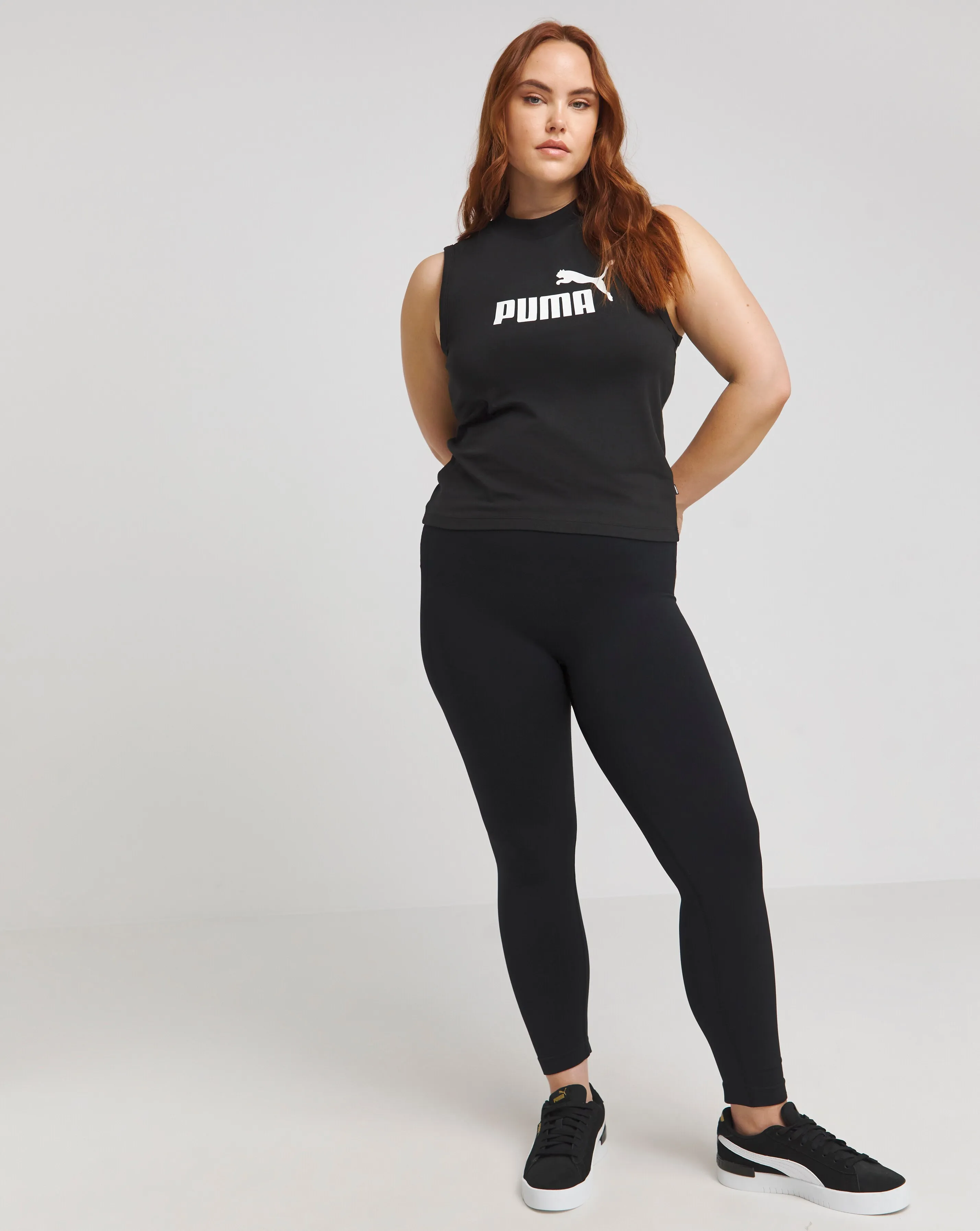 PUMA Essential Slim Logo Tank | Simply Be