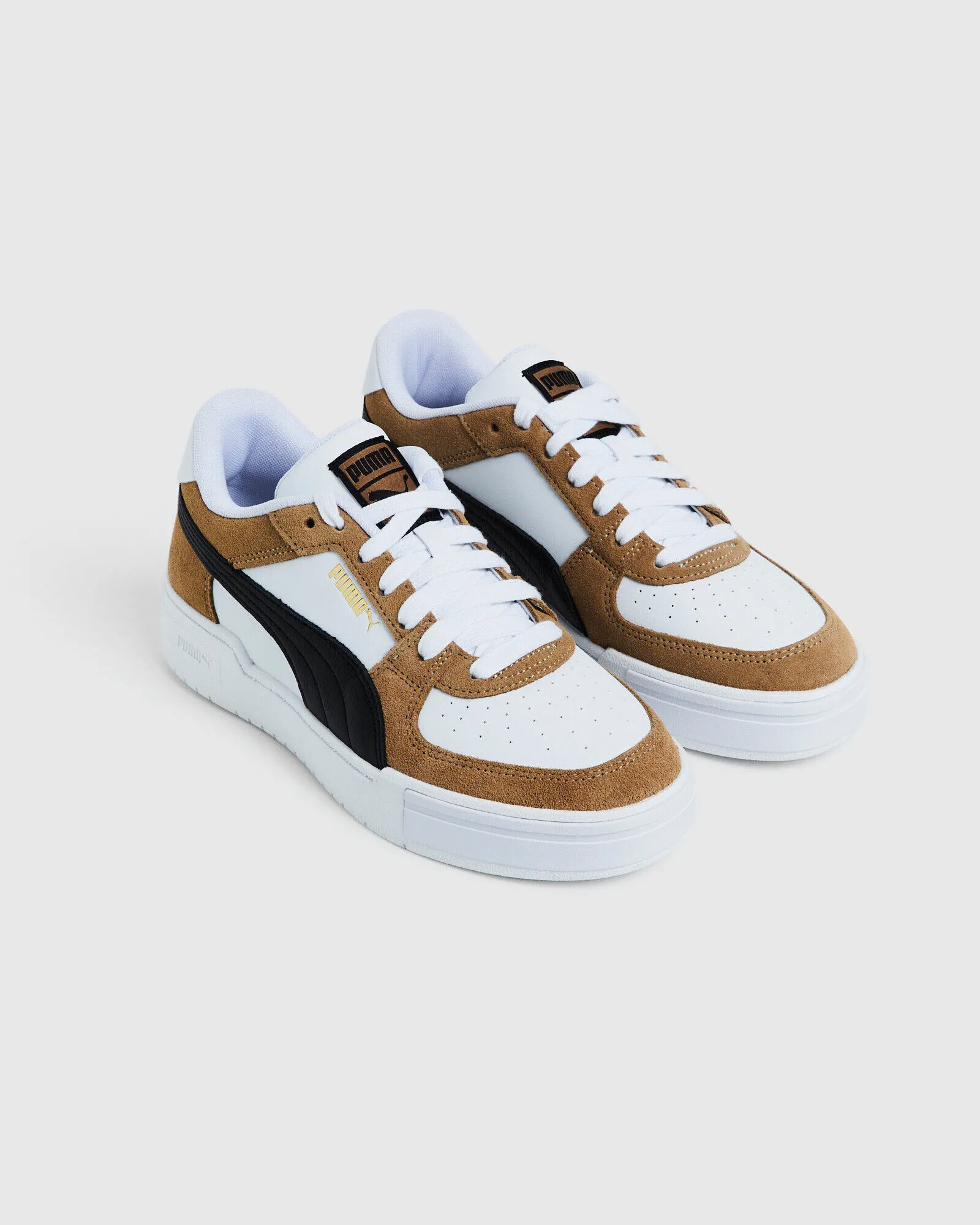 Puma Pro Mix Sneakers White/Tan/Black