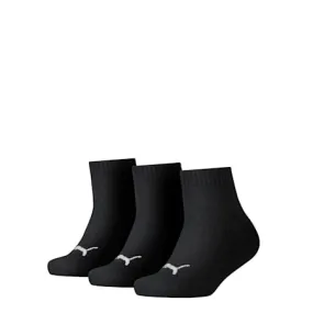 Quarter Socks 3 Pack - Youth 8-16 years | black | PUMA Stocking Stuffers | PUMA 