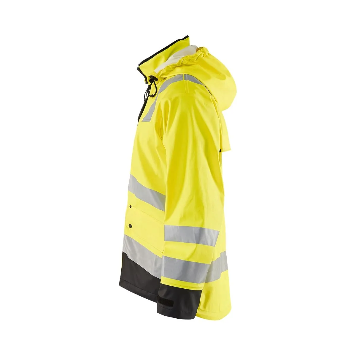 Rain Jacket Level 2 4302 High Vis Geel/Marine - Blåkläder