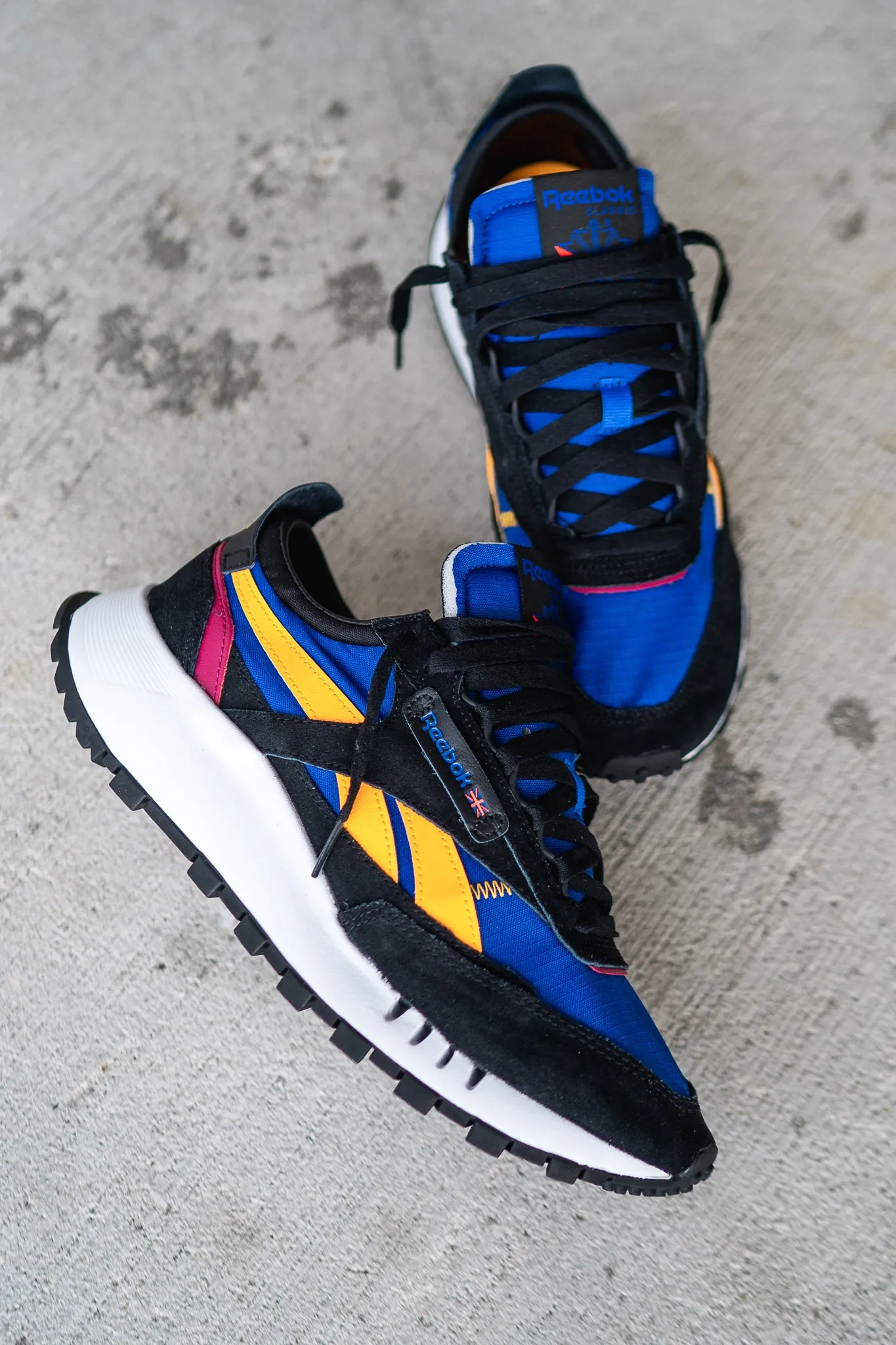 Reebok CL Legacy (Black/Poison)