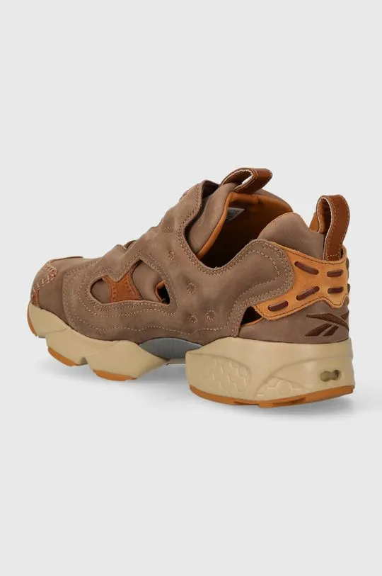 Reebok Classic nubuck sneakers Instapump Fury 94 brown color 100074126