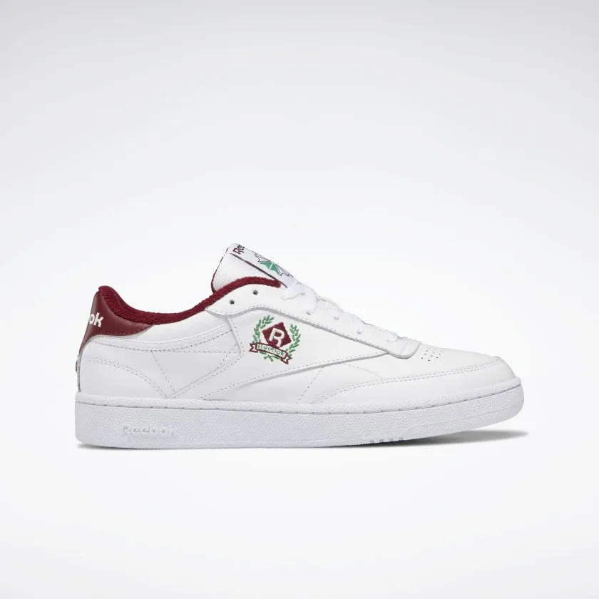 REEBOK CLUB C 85 - Ftwr White / Ftwr White / Classic Burgundy