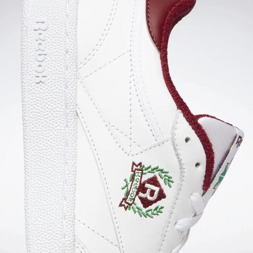 REEBOK CLUB C 85 - Ftwr White / Ftwr White / Classic Burgundy