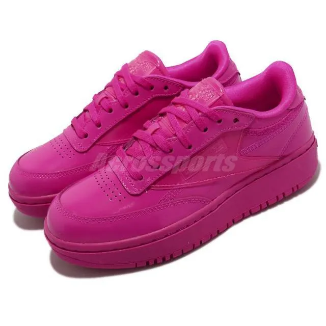 Reebok Club C Double Cardi B Dynamic Pink Women Casual L...