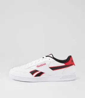 REEBOK Court Advance M White Black Red Sneakers