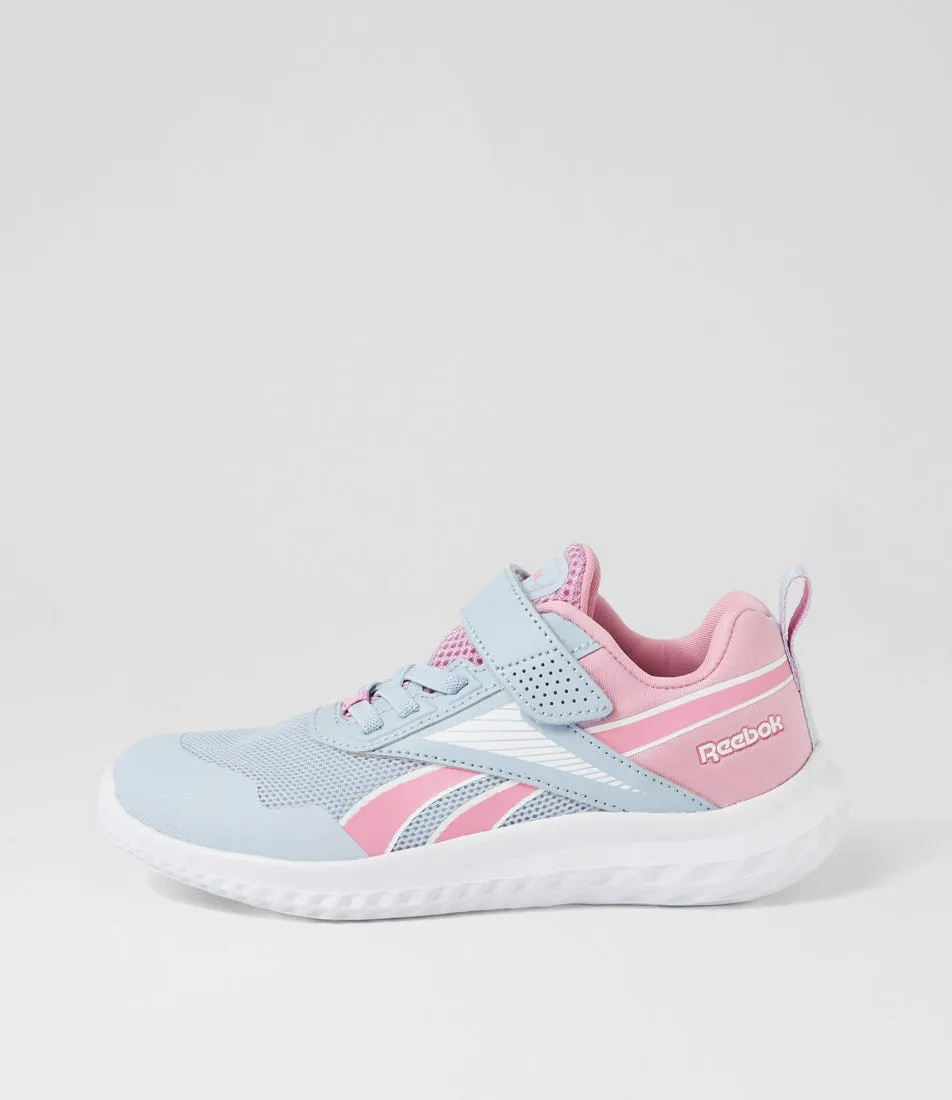 REEBOK Rush R 5 Alt Jnr Pale Blue White Pink Sneakers