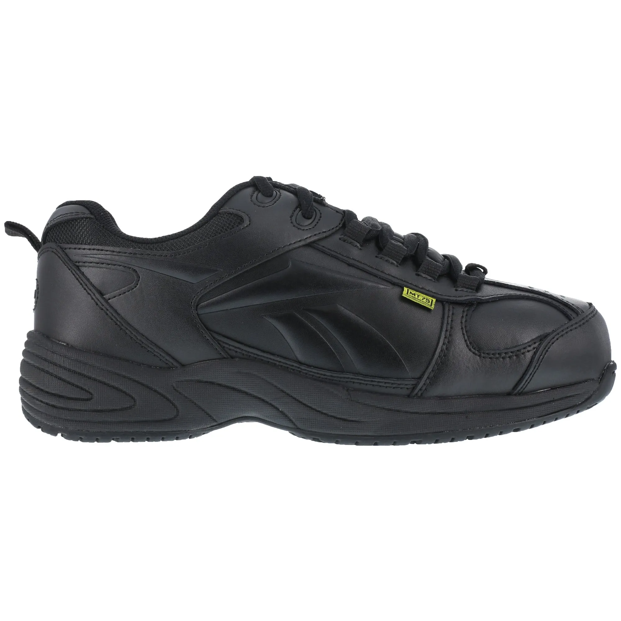 Reebok Womens Black Leather Street Sport Met Guard Centose Comp Toe