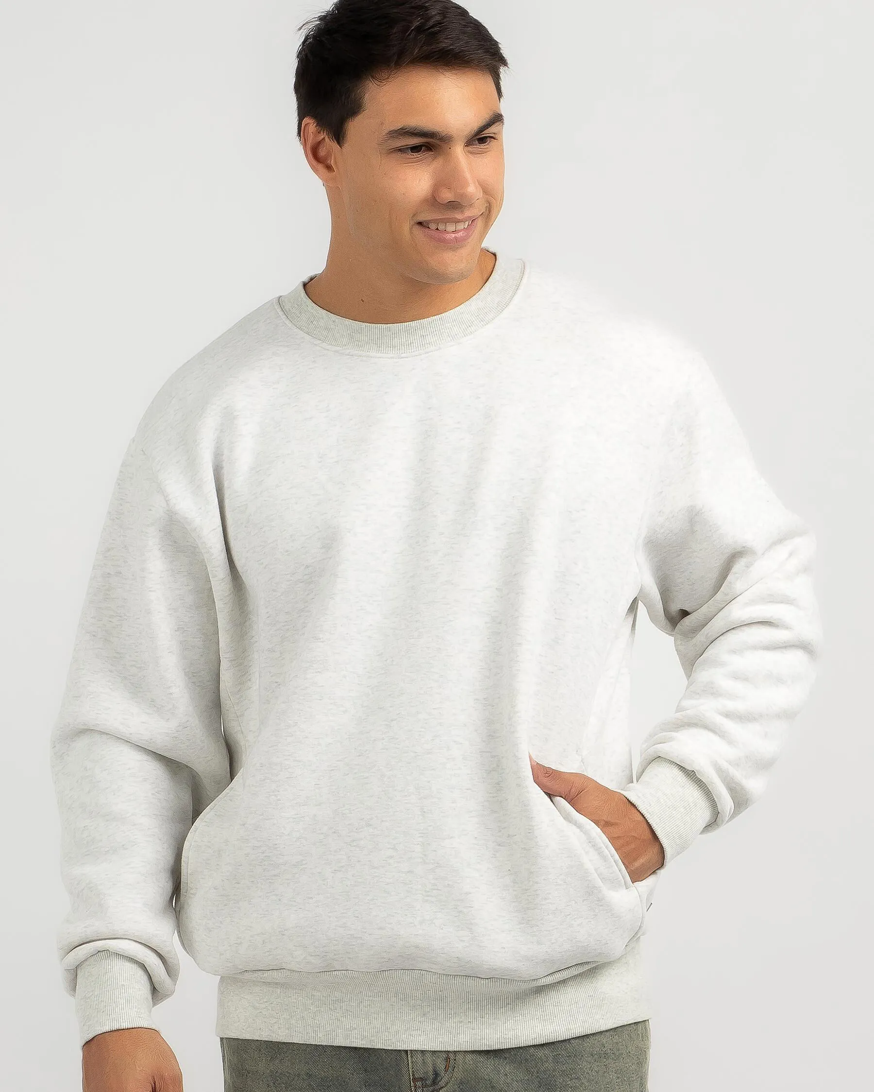 Rhythm Classic Fleece Crew Neck Sweatshirt