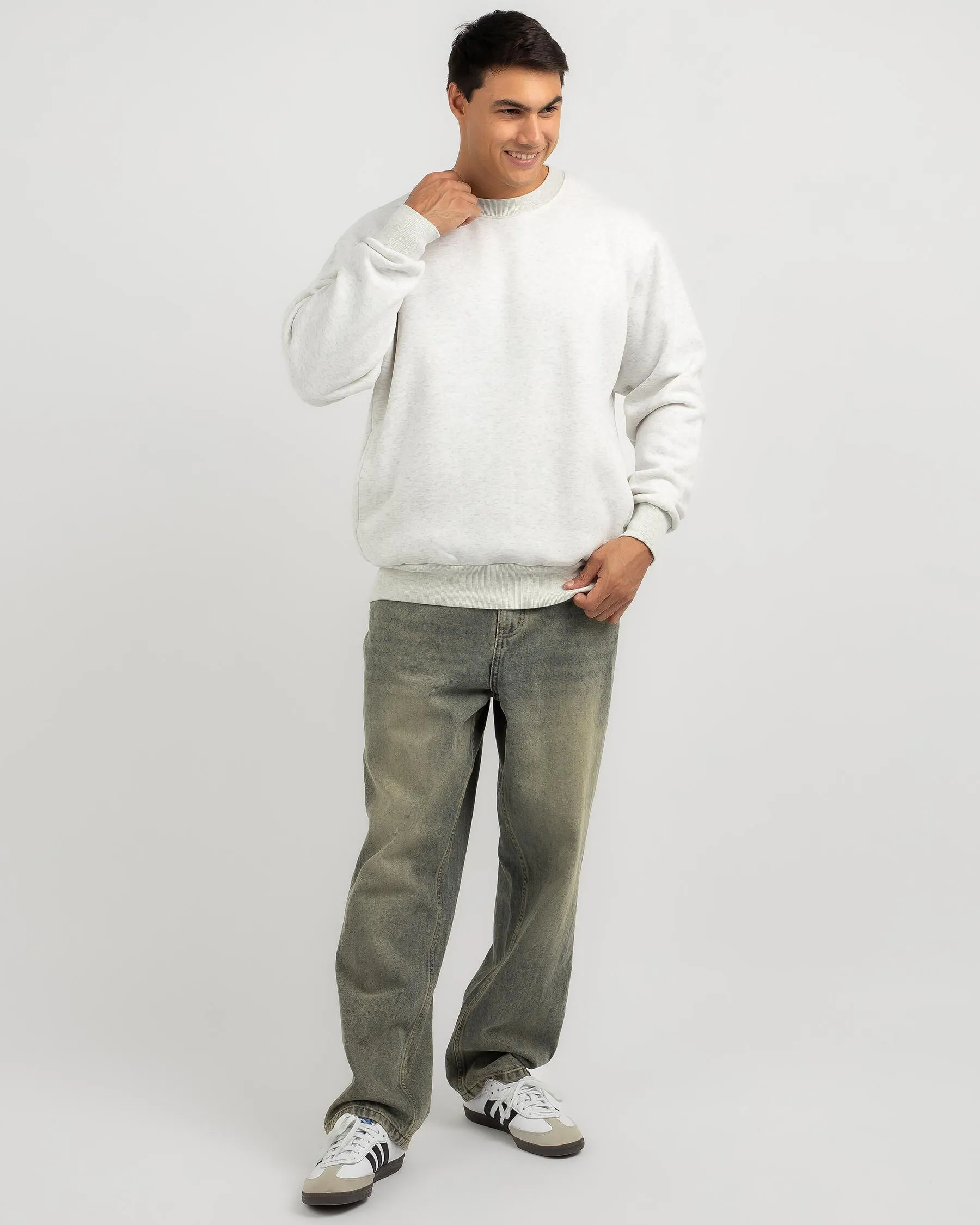 Rhythm Classic Fleece Crew Neck Sweatshirt