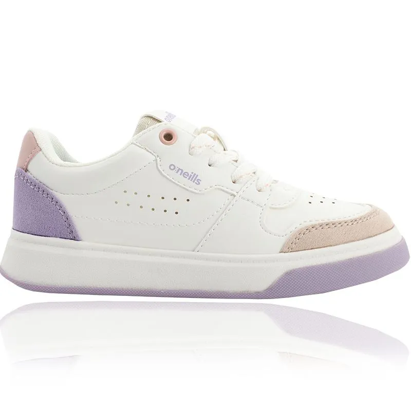 Rian Junior Trainers White / Purple / Pink