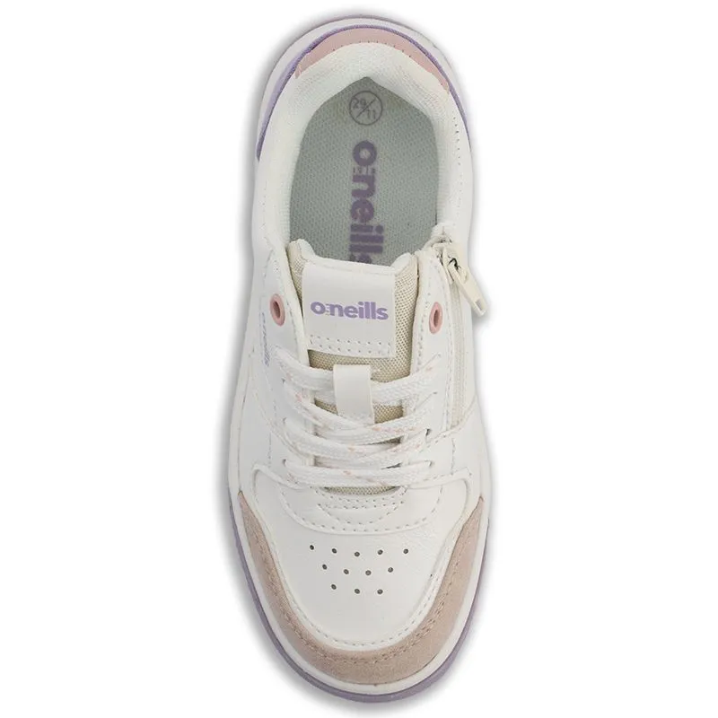 Rian Junior Trainers White / Purple / Pink